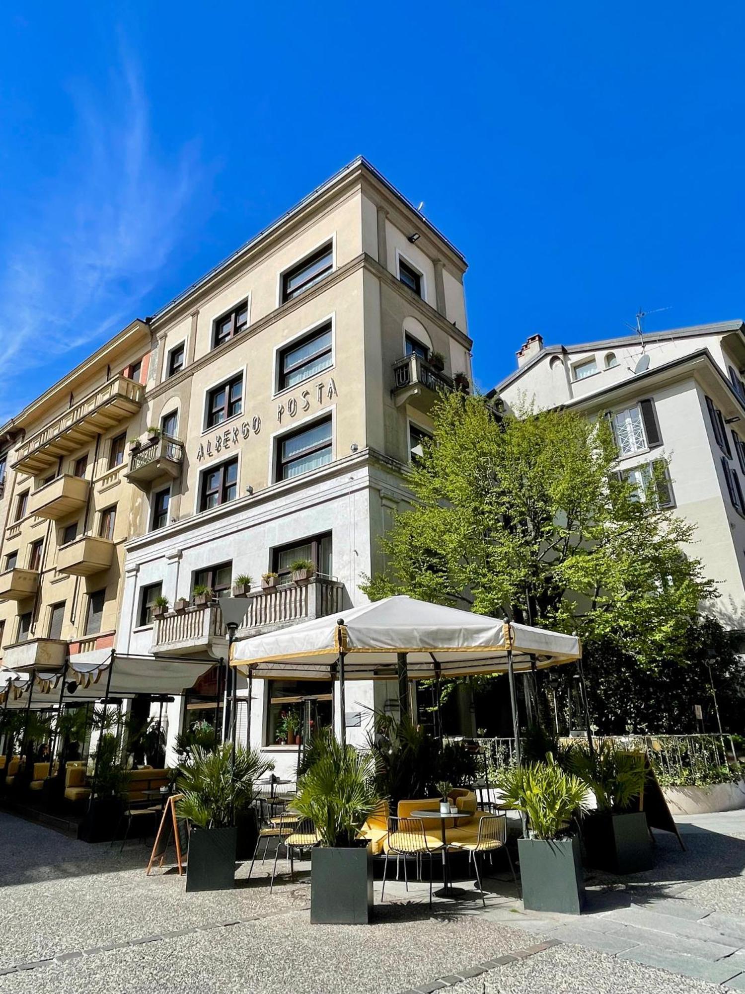 Posta Design Hotel Como Exterior foto